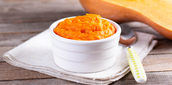Alimento com consistência de purê