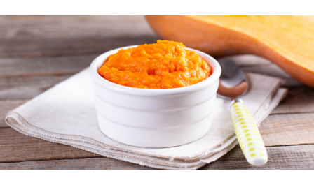 Alimento com consistência de purê